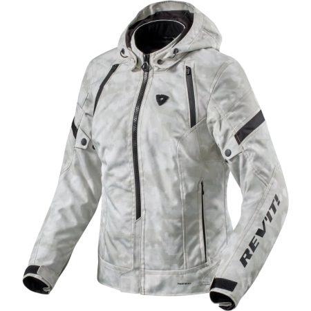 Veste Femme REV'IT Flare 3 H2O Gris Blanc Camouflage