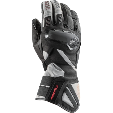 Gants Ixon MS Drakkar Noir Gris Rouge