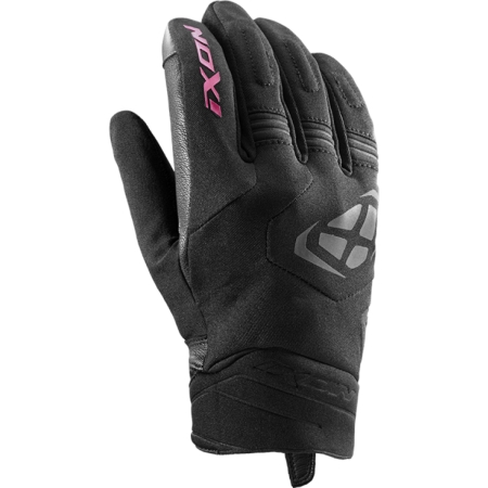 Gants Femme Ixon MS Mig 2 WP Lady Noir Fuchsia