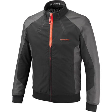 Blouson Ixon Siwa Noir Anthracite Rouge Vif