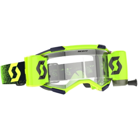 Masque Cross Scott Fury WFS Vert Neon - Masque Cross SCOTT