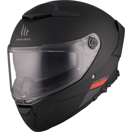 Casque MT Helmets Thunder 4 SV Solid Noir Mat - Casque Intégral MT Helmets