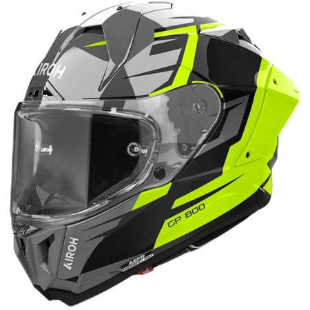 Casque Airoh GP 800 Master Jaune Brillant