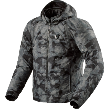 Blouson REV'IT Flare 3 H2O Gris Foncé Camouflage