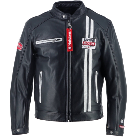 Blouson Helstons Boxer Noir Blanc