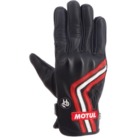 Gants Helstons Motul Petrol Noir Blanc Rouge
