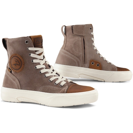 Baskets Femme Falco Lennox 3 Lady Taupe Marron