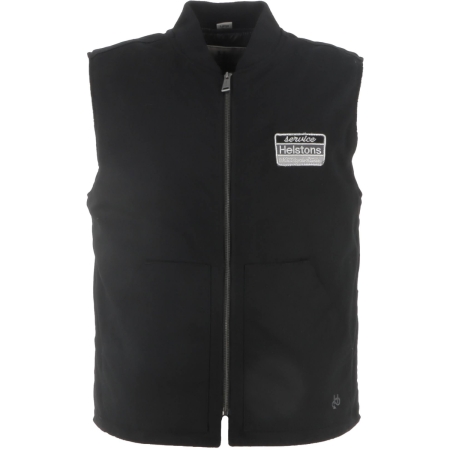 Gilet Helstons Railway Noir