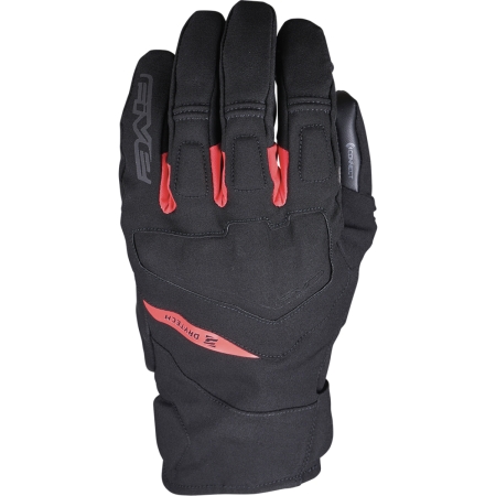 Gants Five Boxer Evo WP Noir Rouge Fluo