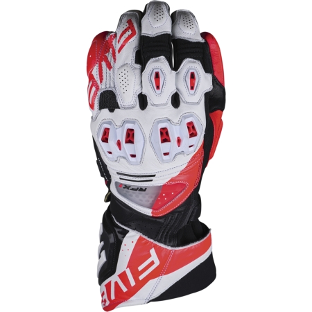 Gants Five RFX1 Evo Blanc Rouge Fluo