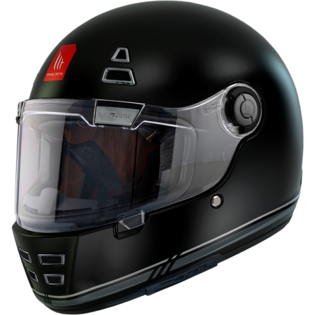 Casque MT Helmets Jarama SV Solid Noir Mat - Casque Intégral MT Helmets