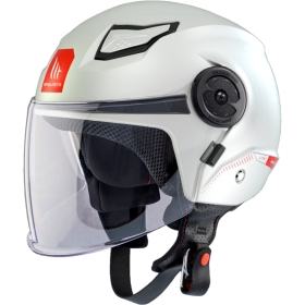 Casque Enfant MT Helmets Lite Kid Solid Blanc Brillant