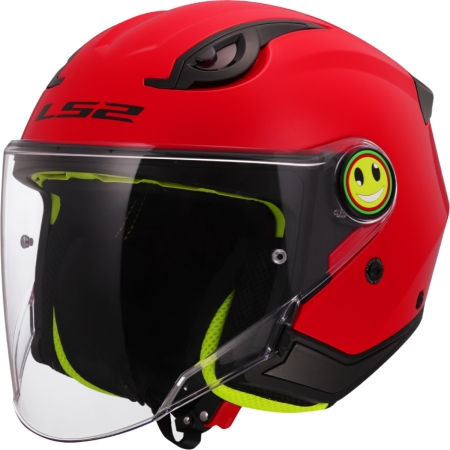 Casque Enfant Ls2 OF622 Funny II Solid Rouge