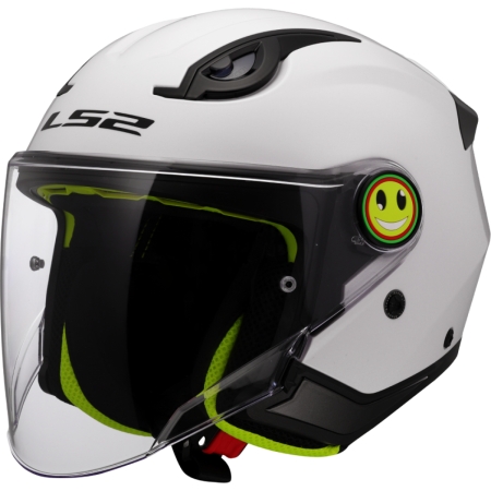 Casque Enfant Ls2 OF622 Funny II Solid Blanc