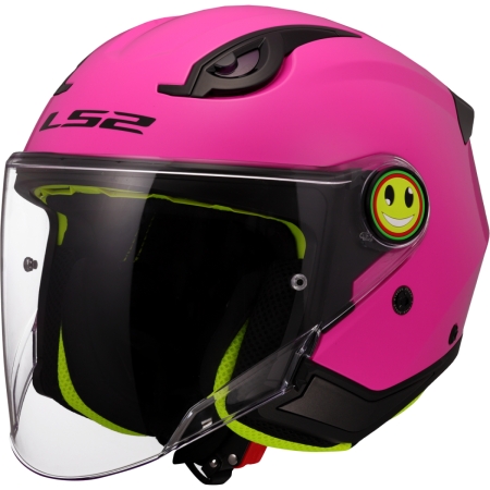 Casque Enfant Ls2 OF622 Funny II Solid Rose