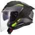 Casque Ls2 OF618 Verso II Air Noir Jaune