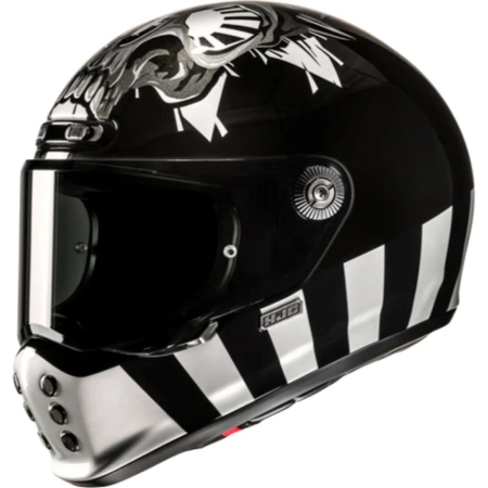 Casque HJC V10 Crania MC5 Noir Métal