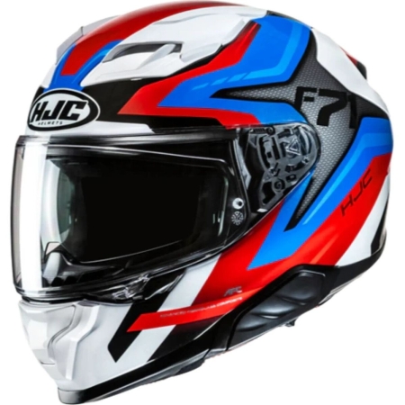 Casque HJC F71 Fes MC21 Rouge Bleu Blanc