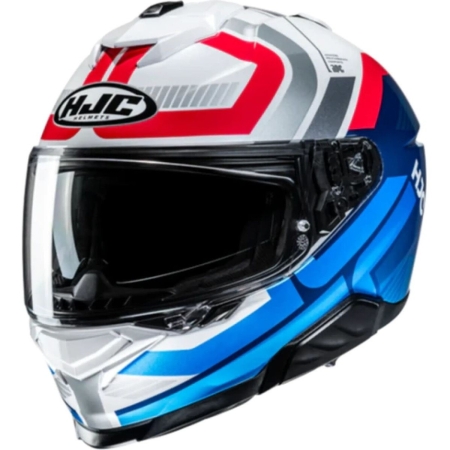 Casque HJC I71 Viz MC21 Bleu Gris Rouge