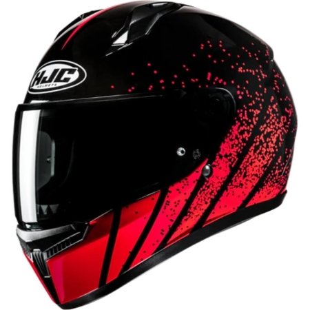 Casque HJC C10 Haven MC1 Noir Rouge