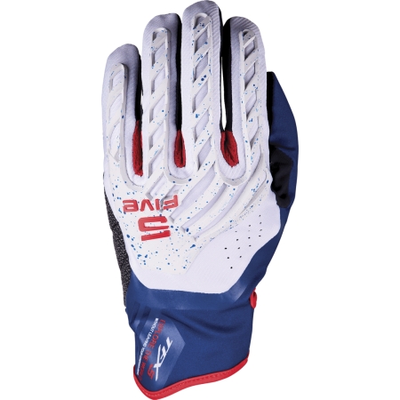 Gants Five TFX5 Gris Bleu Rouge