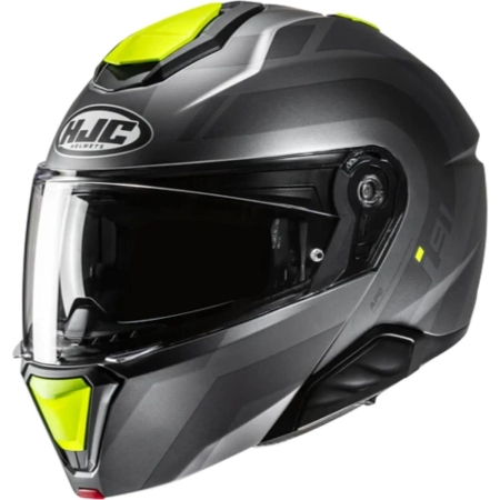 Casque HJC I91 Arven MC3HSF Gris Jaune Fluo
