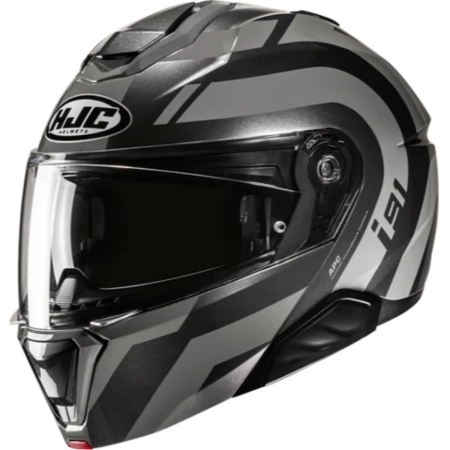 Casque HJC I91 Arven MC5 Gris Noir