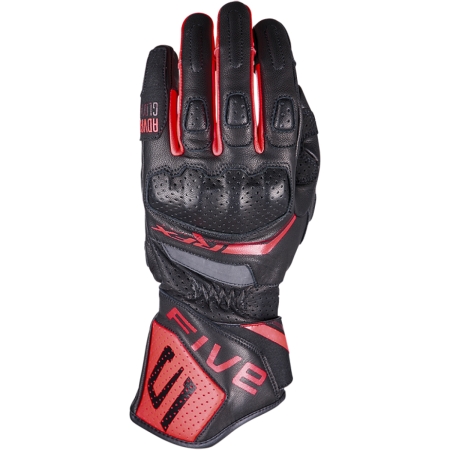 Gants Five RFX Sport Evo Noir Rouge Fluo