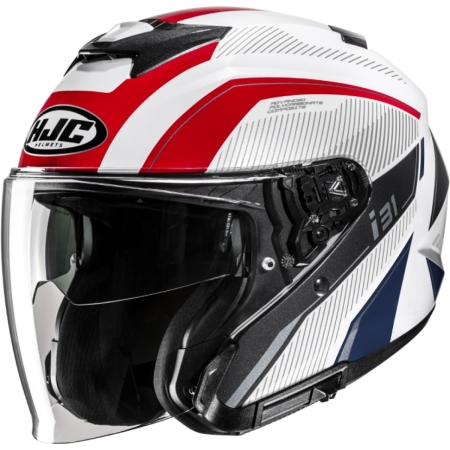 Casque HJC I31 Reno MC21 Blanc Rouge