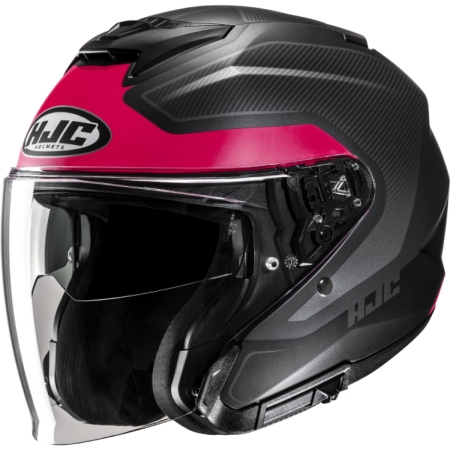 Casque HJC I31 Tevis MC8SF Noir Rouge
