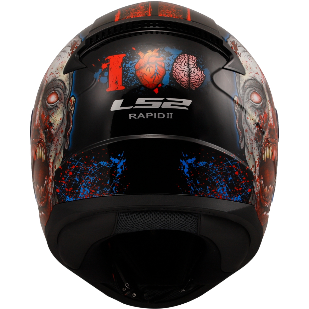 Casque Intégral LS2 Rapid FF352 – Rouge édition Speed, Certifié ECE 22/05 | Pour Moto, Kart, Scooter
