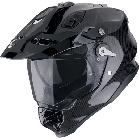 Casque Scorpion ADF 9000 Carbon Air Solid Noir - Casque Intégral Scorpion