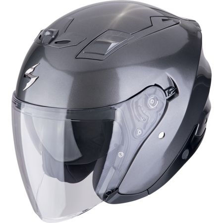 Casque Scorpion Exo-Z1 Solid Gris Métal - Casque Jet SCORPION
