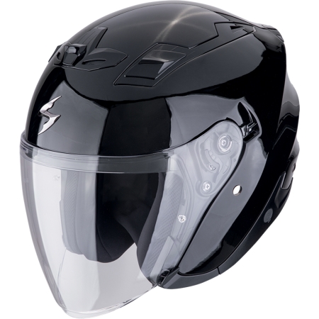 Casque Scorpion Exo-Z1 Solid Noir Métal - Casque Jet SCORPION