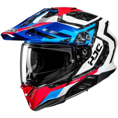 Casque HJC RPHA 60 Dakar Blanc Rouge Bleu