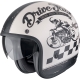 Casque Scorpion Belfast Evo Drive Fast Crème Mat Noir