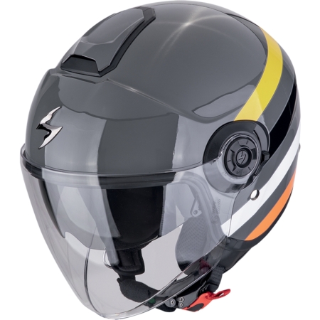 Casque Scorpion Exo-City II Bee Gris Jaune Noir