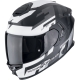 Casque Scorpion Exo-GT SP Air Tornado Noir Mat Argent