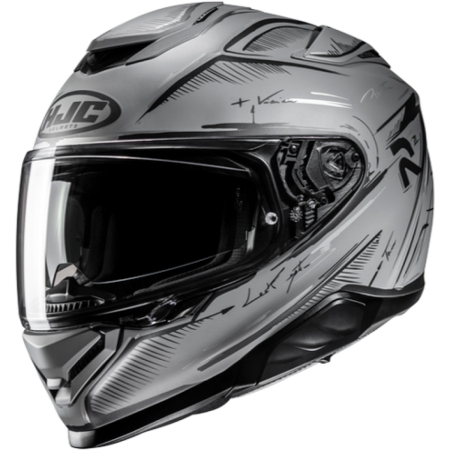 Casque HJC RPHA 71 Teth Gris Noir