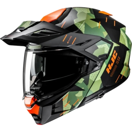 Casque HJC I80 Roki MC47SF Vert Orange