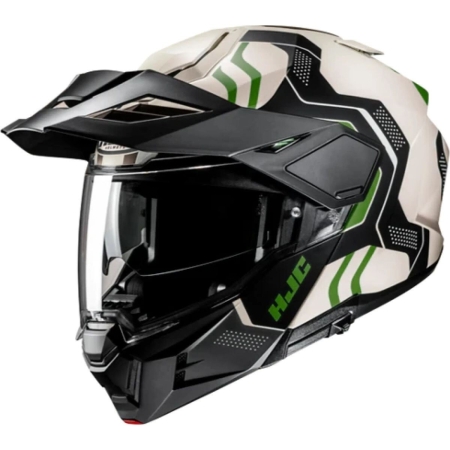 Casque HJC I80 Velly MC4SF Beige Vert
