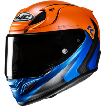 Casque HJC RPHA 12 Kos Orange Bleu