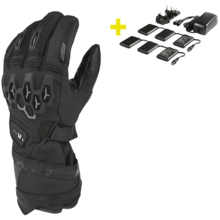 Gants Chauffants Femme Macna Rafina RTX Kit 12V 3A Noir
