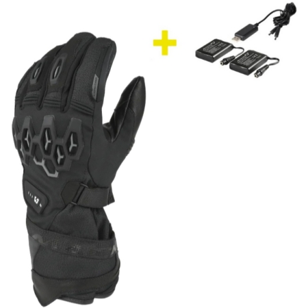 Gants Chauffants Femme Macna Kit Rafina RTX Kit 7.4V 2.2A Noir