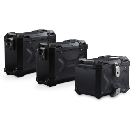 Kit Bagagerie SW-Motech Adventure Honda NC 750 X / NC 750 S Alu Noir