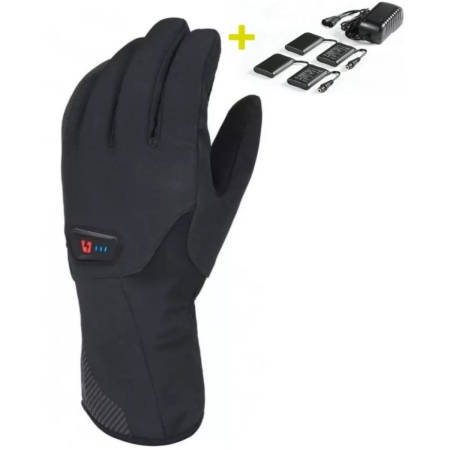 Gants Chauffants Macna Spark RTX Kit 7.4V 2.2A Noir