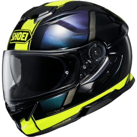 Casque Shoei GT-AIR 3 Scenario Tc-3 Noir Jaune - Casque Intégral SHOEI