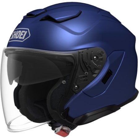 Casque Shoei J-Cruise 3 Bleu Mat - Casque Jet SHOEI