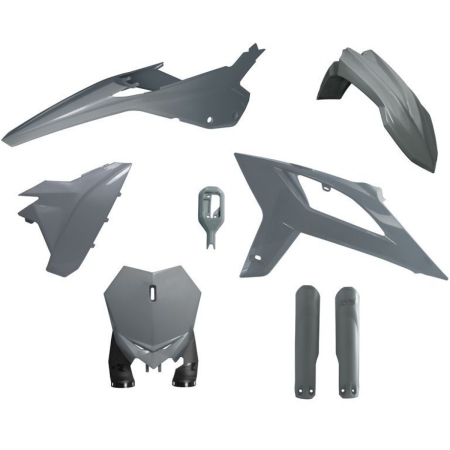 Kit Plastiques Racetech Quantum Gris 1110098004 - Carénage et protection RACETECH