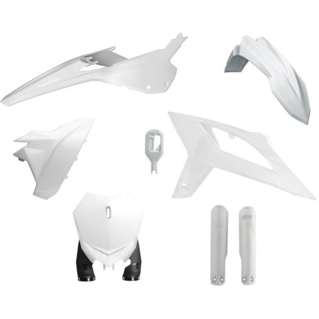 Kit Plastiques Racetech Blanc 1110098002 - Carénage et protection RACETECH